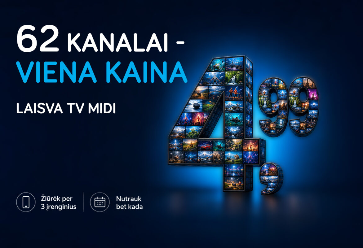 Pasinaudokite Laisva TV nuolaidomis!